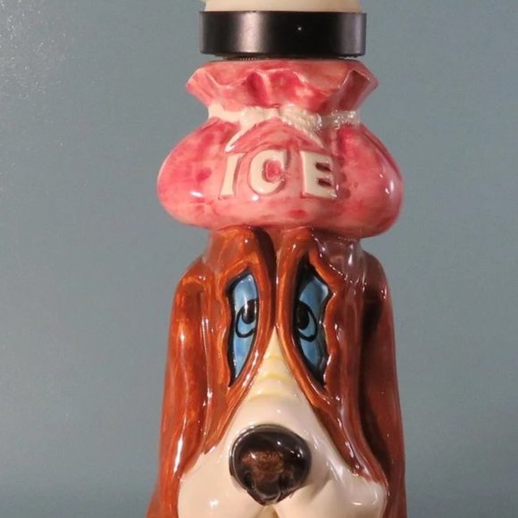 Vintage Dog Lamp "BAR IS OPEN" - Picture 6 of 10